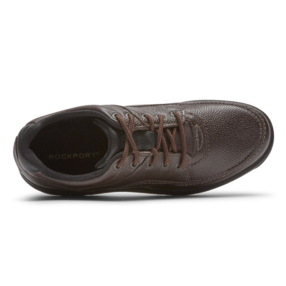 Tenis Rockport Homem Marrom - World Tour Classic Shoe - 81640HJDF